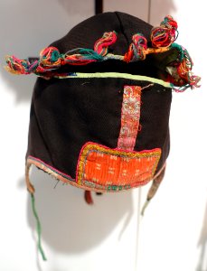 Child's cap, Giay, Muong Khuong, Lao Cai, 1996 - Vietnamese Women's Museum - Hanoi, Vietnam - DSC04336