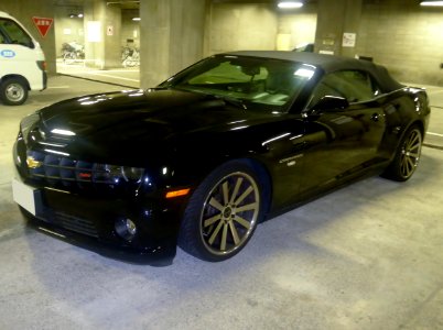 Chevrolet CAMARO V SS CONVERTIBLE front photo