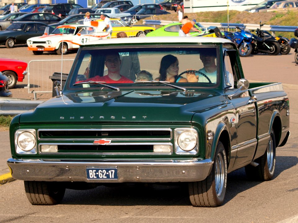 Chevrolet C10 FLEETSIDE dutch licence registration BE-62-17-