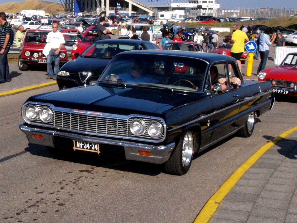 Chevrolet Bel Air dutch licence registration AH-34-34 pic1