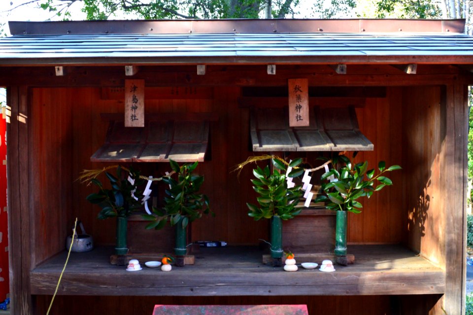 Chigonokuchi-sha Tsushima-jinja and Akiba-jinja