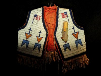 Child's Vest, 1900-1920, Lakota - Houston Museum of Natural Science - DSC02117