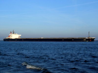 Chihiro p4 approaching Port of Rotterdam, Holland 15-Dec-2007