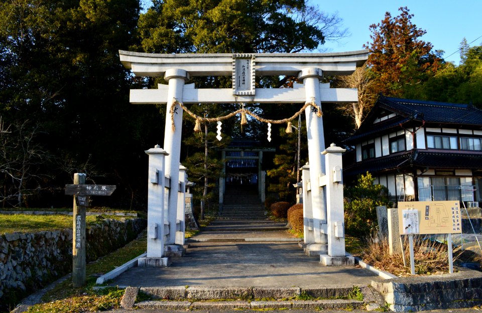 Chihayahiko-jinja, torii