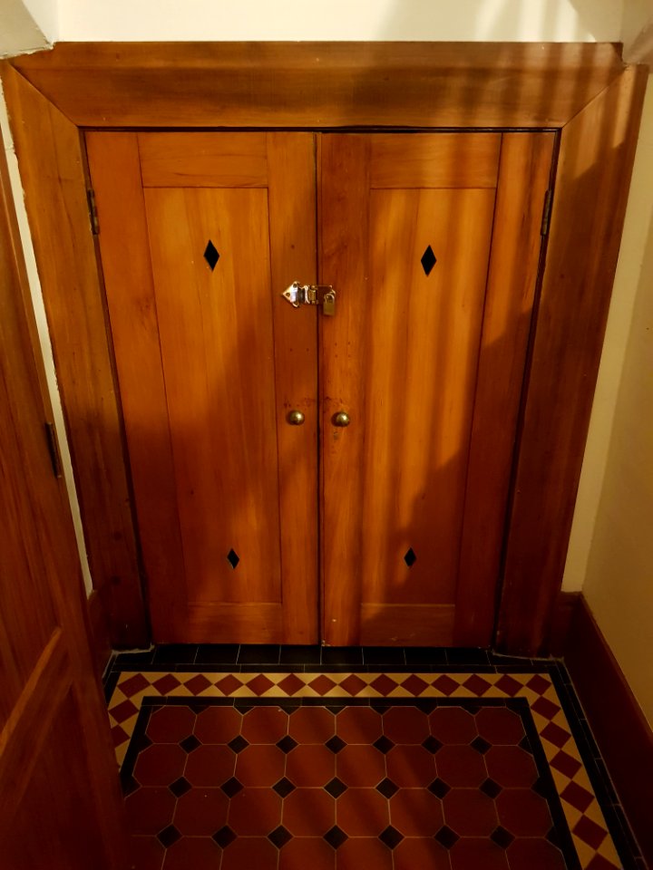 Chevening Flats under stairs cupboard