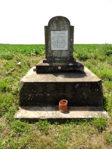 Chevregny (Aisne) Chemin des Dames, mémorial Jean Roblin