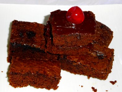 Chocolate Brownie Decorated