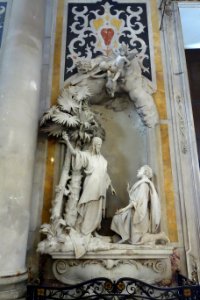 Christ and St. Peter by Michele Sansebastiano, 1896 - Santa Maria delle Vigne (Genoa) - DSC03305