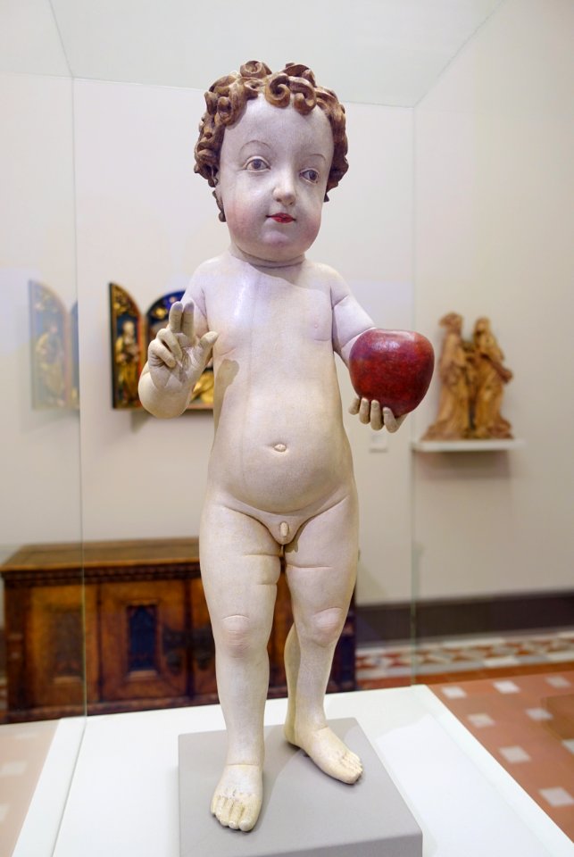 Christ Child, Southern Germany, c. 1490-1500, linden wood - Bode-Museum - DSC03254