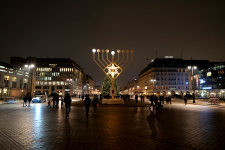 Christmas Hanukkah decoration Pariser Platz 2020-12-11 01
