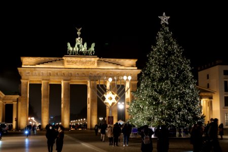 Christmas Hanukkah decoration Pariser Platz 2020-12-11 18