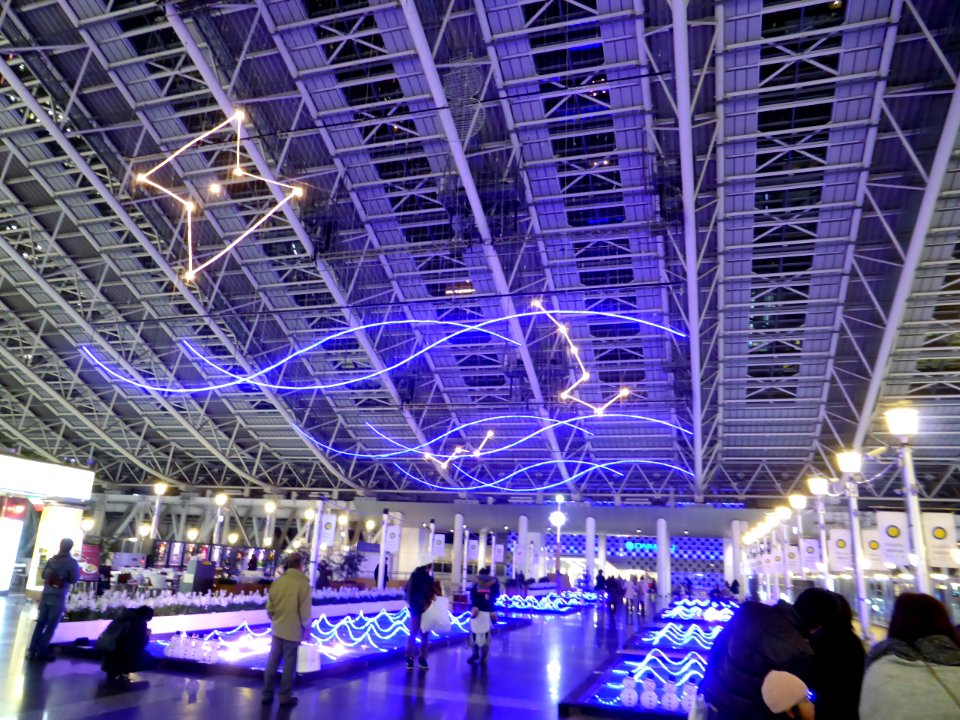 Christmas illumination at OSAKA STATION CITY