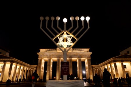 Christmas Hanukkah decoration Pariser Platz 2020-12-11 28