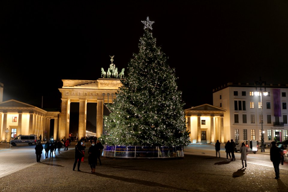 Christmas Hanukkah decoration Pariser Platz 2020-12-11 10