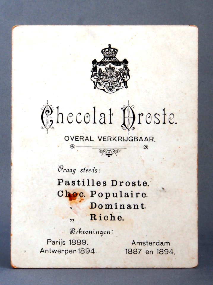 Chocolat Droste verzamelplaatje photo 2