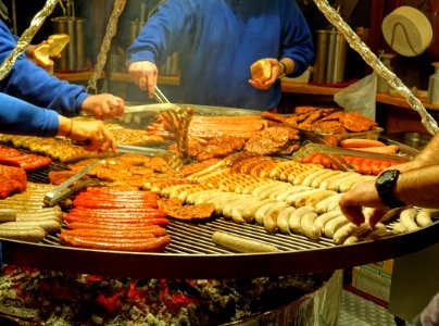 Christmas market food - Frankfurt am Main, Germany - DSC04141