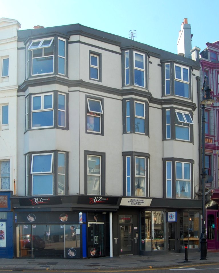 Christian Spiritualist Church, Grosvenor Mansions, Claremont, Hastings (June 2020) (1)