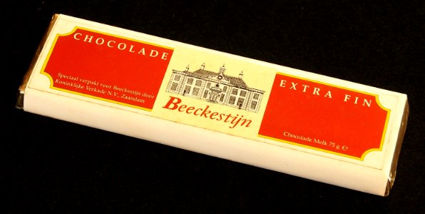 Chocolade Beeckestein reep, foto2