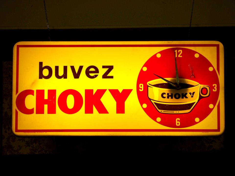 Choky lichtreclame