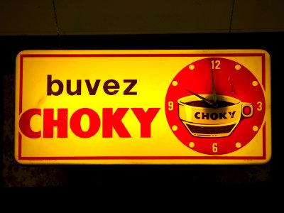 Choky lichtreclame photo