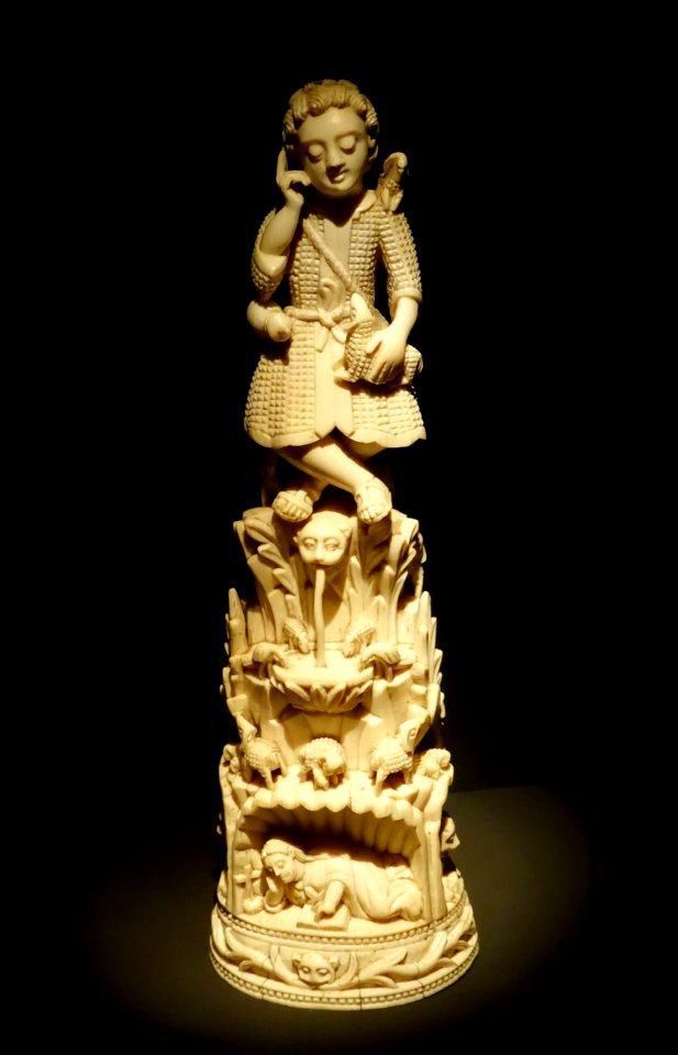 Christ Child as the Good Shepherd, India, 17th century - Museu Nacional de Machado de Castro - Coimbra, Portugal - DSC00268