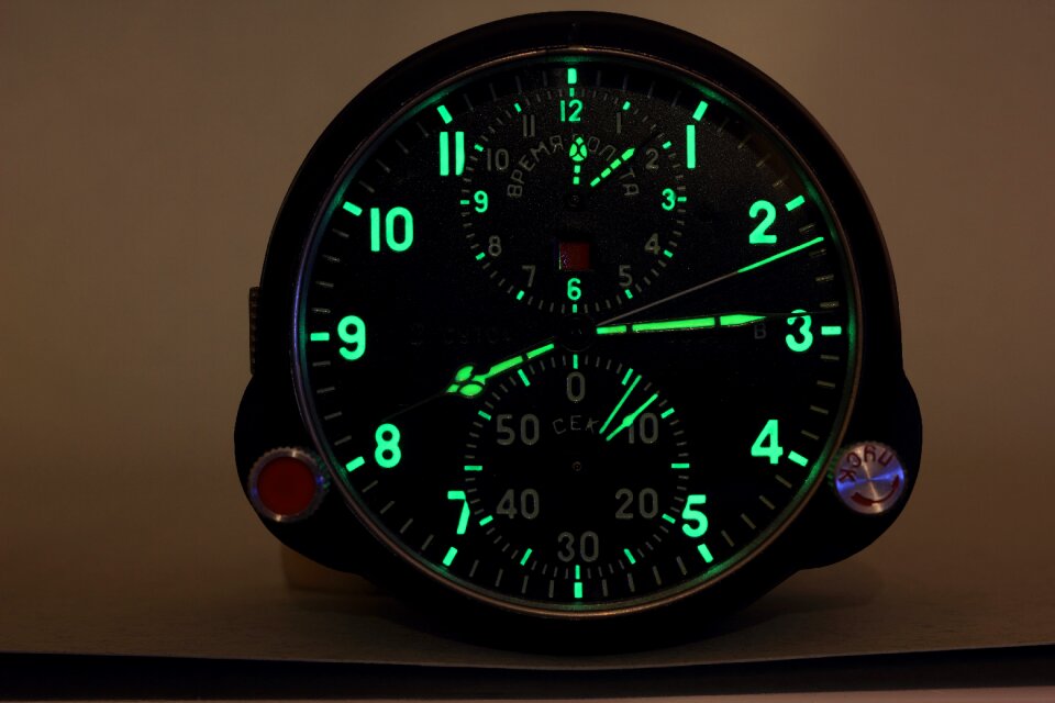 Clock chronometer time