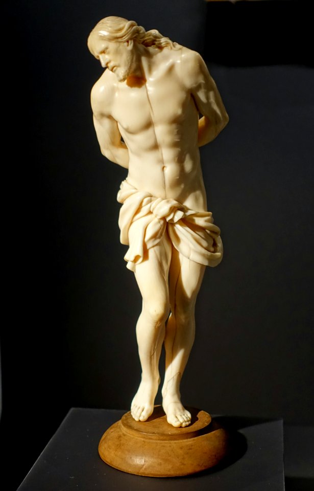 Christ bound, South Germany, mid 1600s, ivory - Hessisches Landesmuseum Darmstadt - Darmstadt, Germany -DSC00550