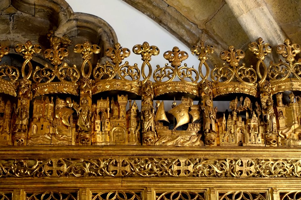 Choir stalls - Mosteiro de Santa Cruz - Coimbra, Portugal - DSC09758