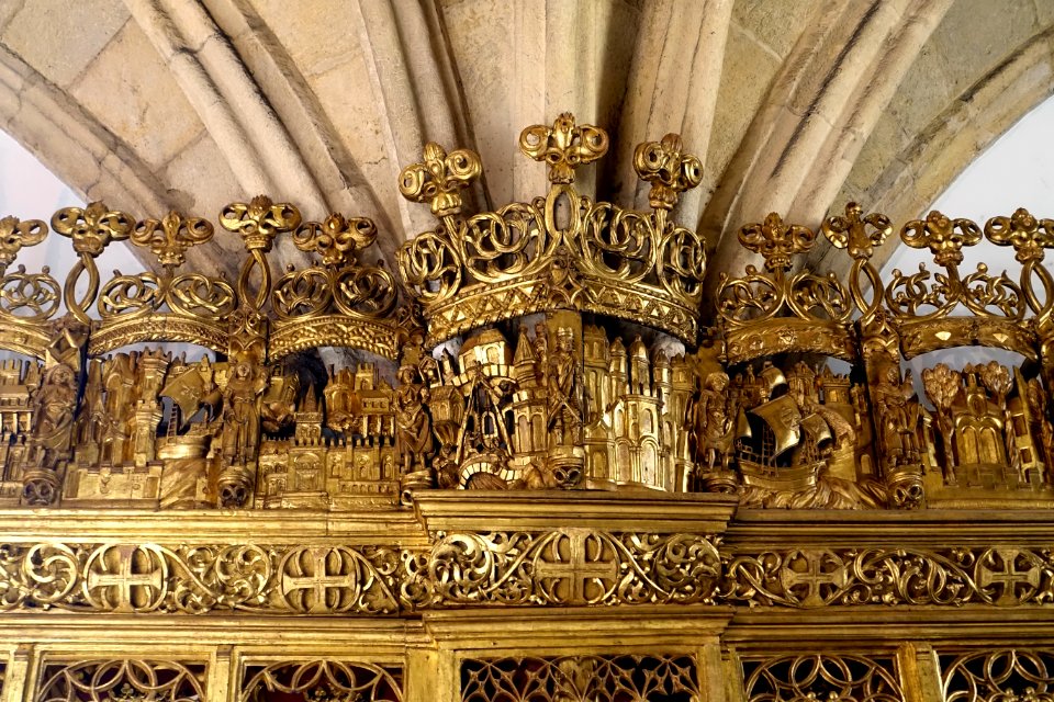 Choir stalls - Mosteiro de Santa Cruz - Coimbra, Portugal - DSC09757