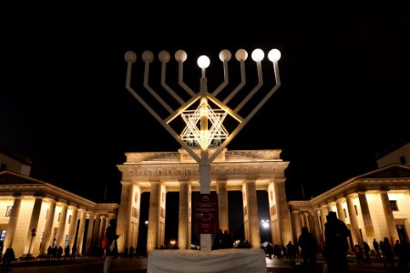 Christmas Hanukkah decoration Pariser Platz 2020-12-11 29