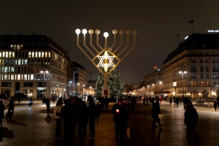 Christmas Hanukkah decoration Pariser Platz 2020-12-11 31