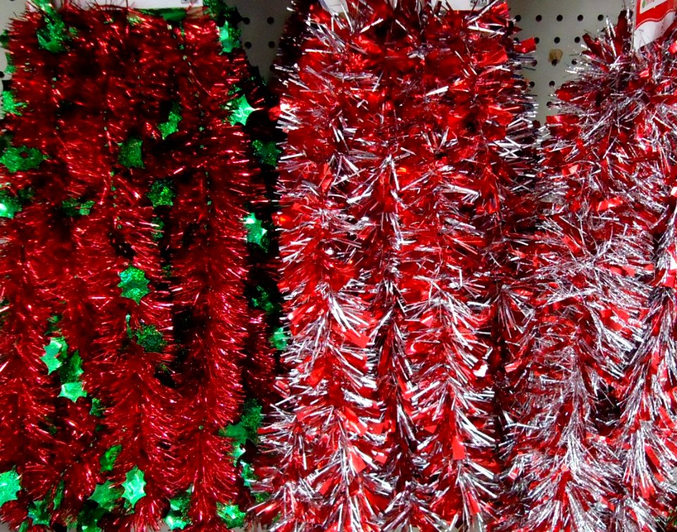 Christmas decorations in a store 10