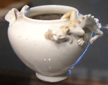 Chinese coupe, Ming dynasty, porcelain with glaze, HAA