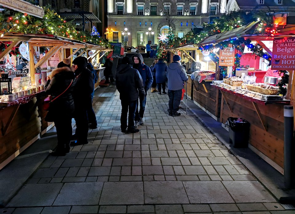 Christmas markets in Quebec City