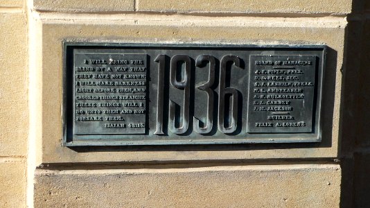 Christian Record bldg (Lincoln, Nebraska) cornerstone