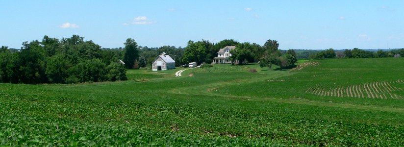 Christian Kupke farmstead from SE 1 wide