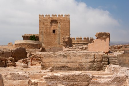 Christian keep, Alcazaba, Almeria, Spain photo