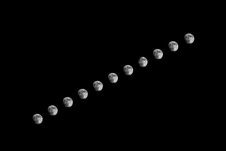 Universe moonlight planet