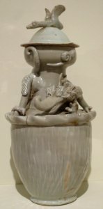 Chinese dragon jar, Song dynasty, Honolulu Museum of Art 1429.1a-b
