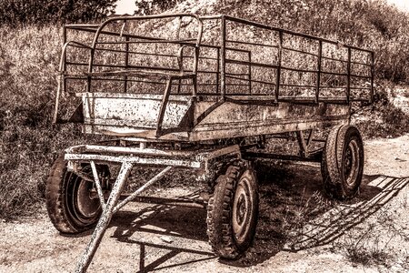 Rusty abandoned grunge