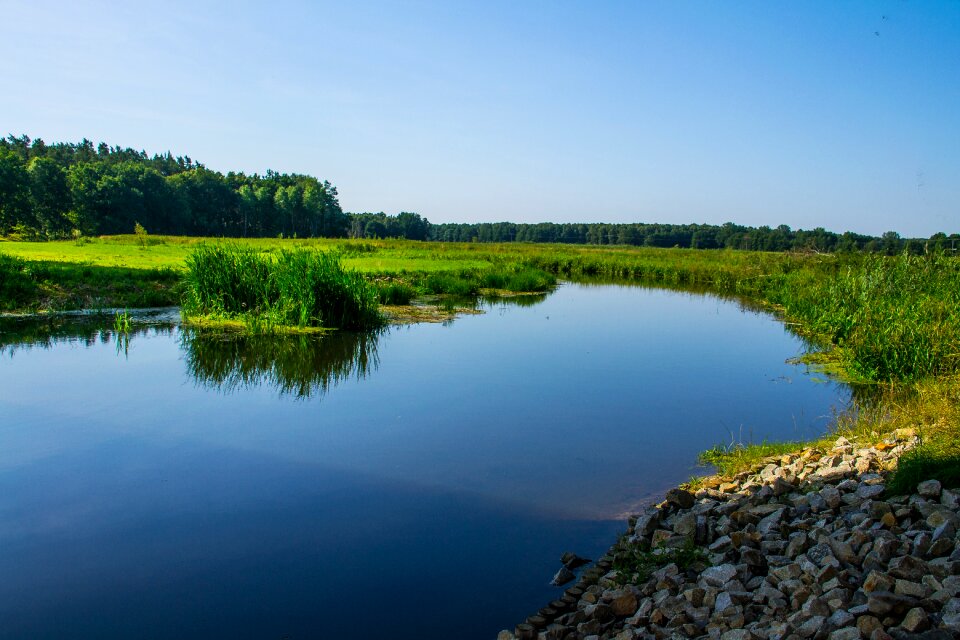 Mecklenburg blue sky