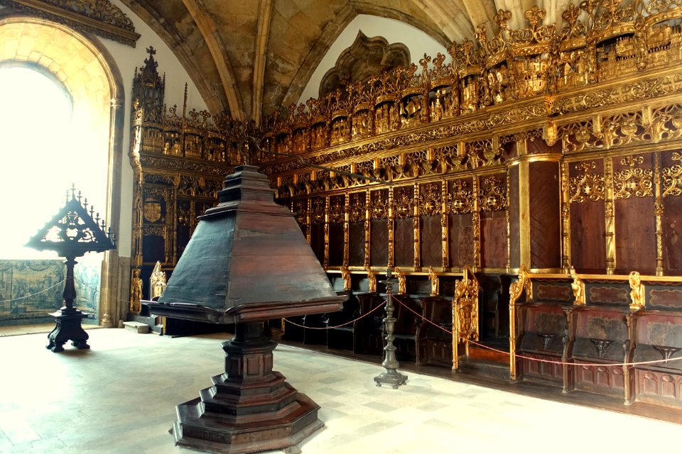 Choir stalls - Mosteiro de Santa Cruz - Coimbra, Portugal - DSC09748
