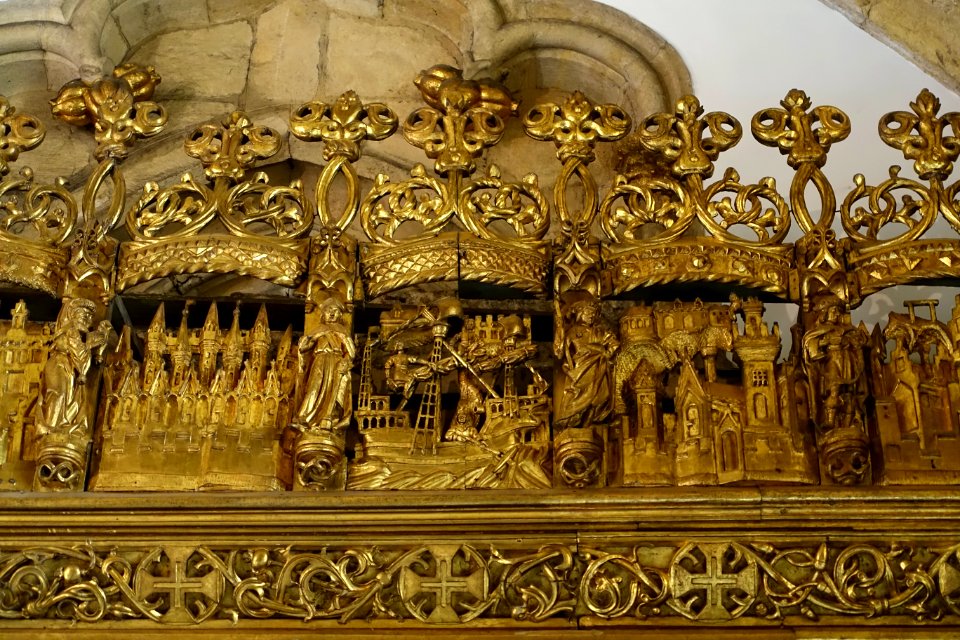 Choir stalls - Mosteiro de Santa Cruz - Coimbra, Portugal - DSC09759