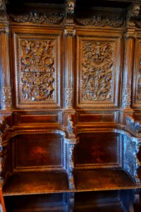 Choir stalls - Hearst Castle - DSC06239