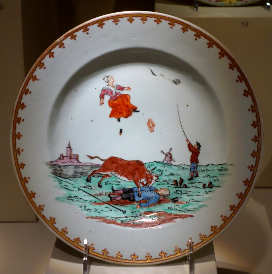 Chinese export porcelain - Chazen Museum of Art - DSC02315
