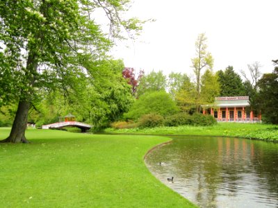 Chinese bridge and teahouse - Frederiksberg Have - Copenhagen - DSC09219