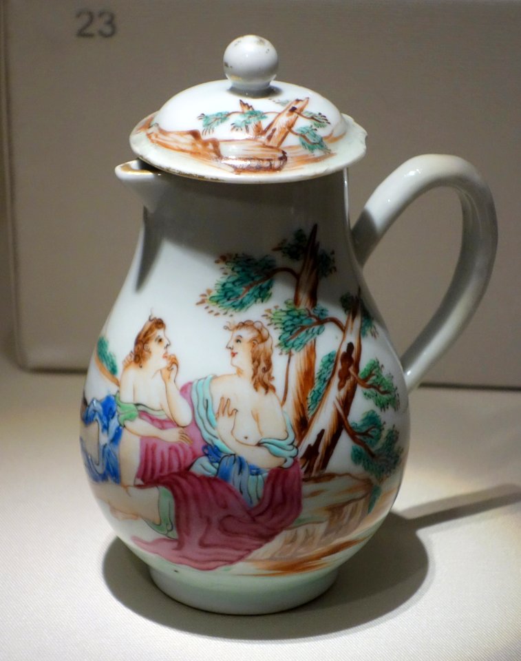 Chinese export porcelain - Chazen Museum of Art - DSC02321