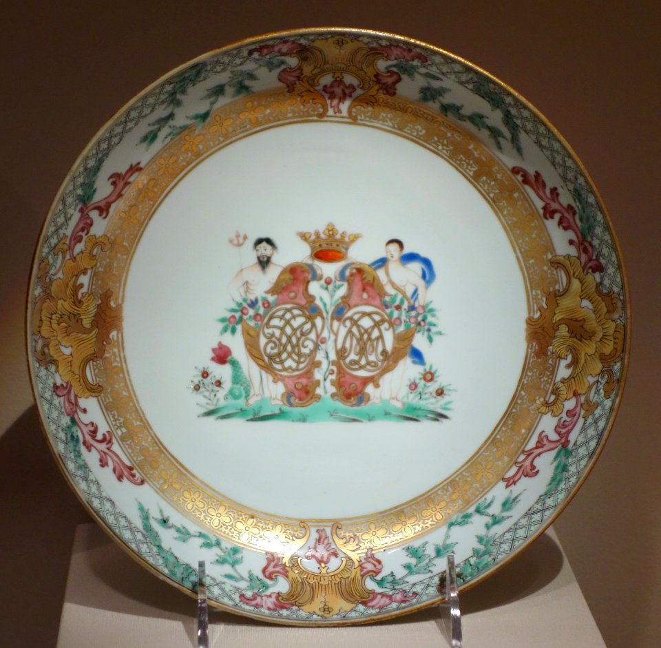 Chinese export porcelain - Chazen Museum of Art - DSC02318