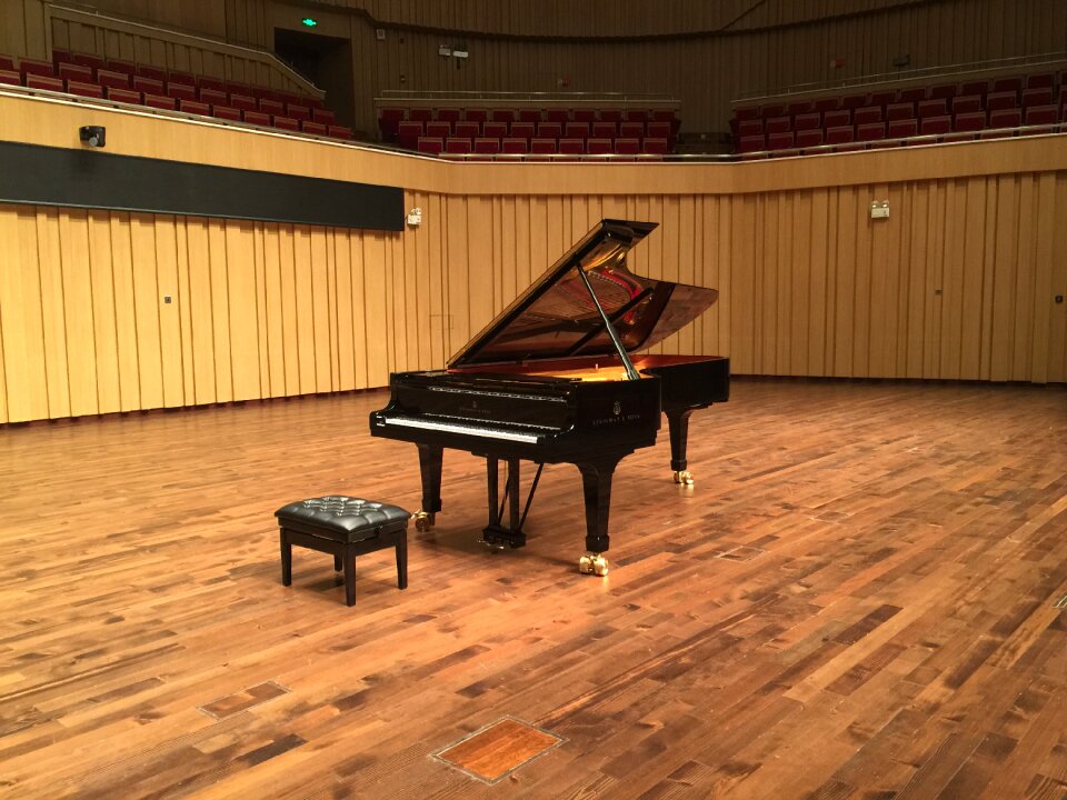 Changsha concert hall stage steinway piano