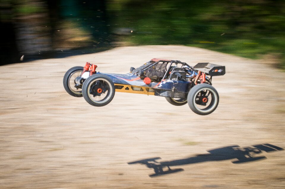 Race car racing speed
